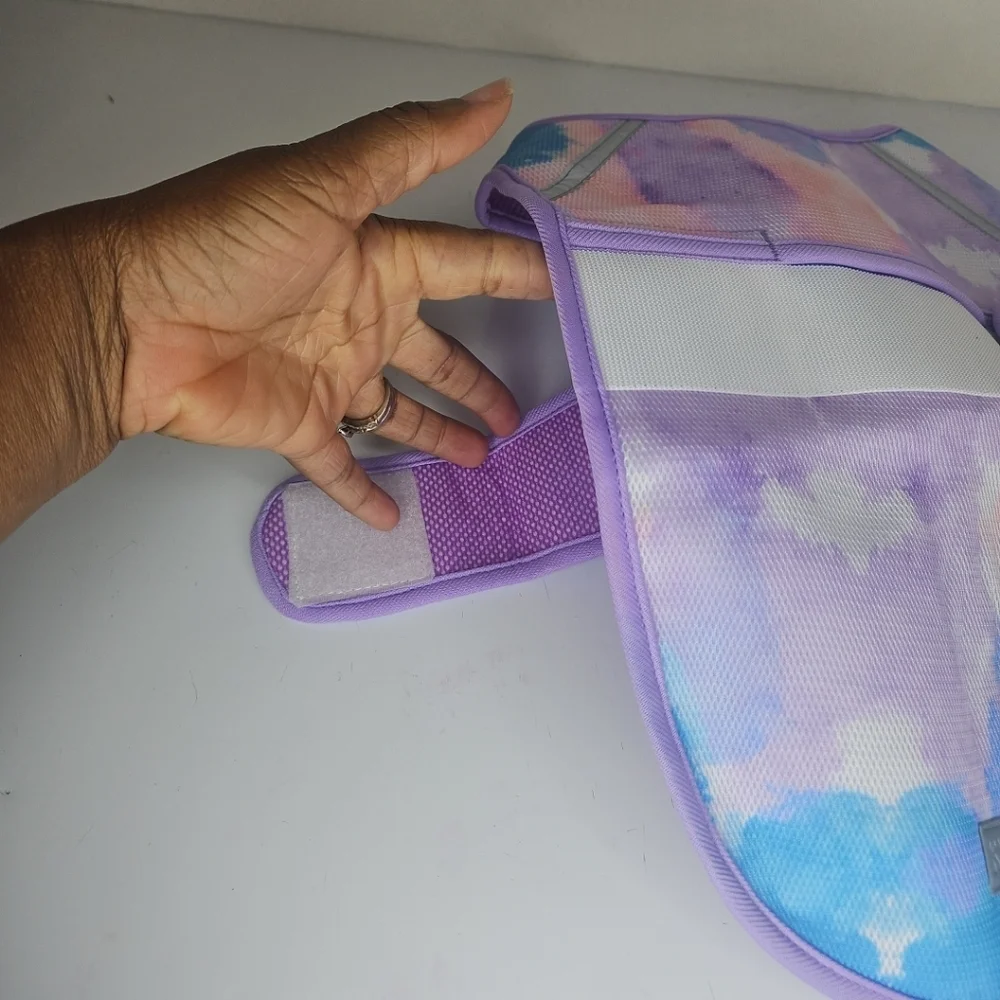Vibrant Tie-Dye Dog Vest
